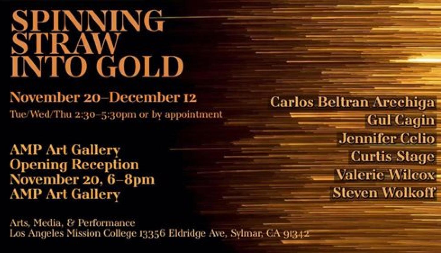 Spinning Straw Into Gold Flyer Info