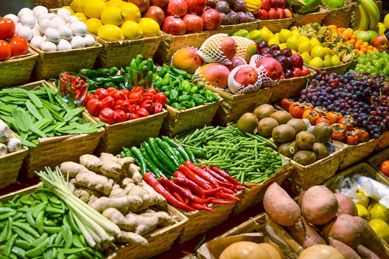 Fruits and Vegetables Selling 