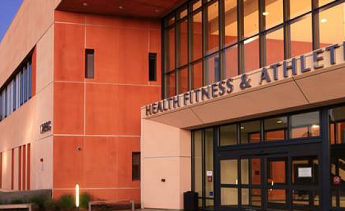 Health, Fitness, and Athletics Complex building on East Campus