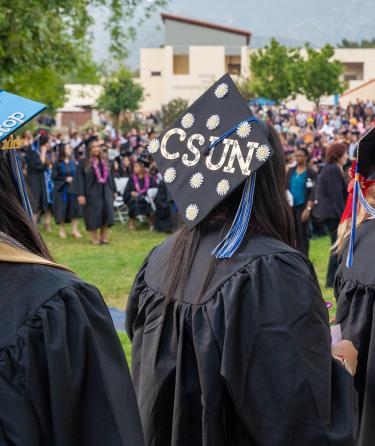 Graduated Girls Custom Caps 