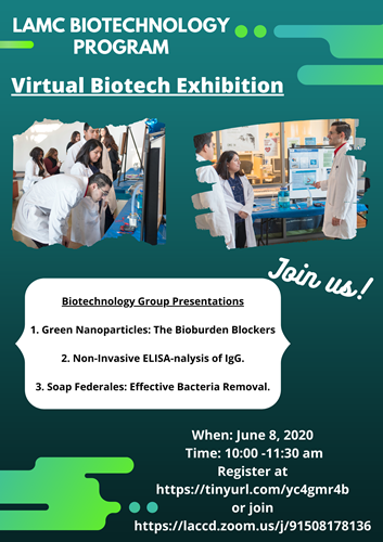 Biotech Virtual Presentation Flyer Event