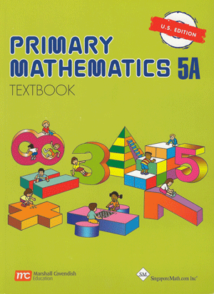 Primary Mathematics 5A Book Cover