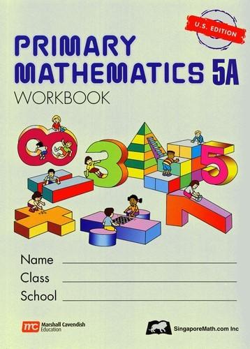 Primary Mathematics 5A (Workbook) Book Cover