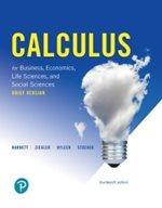 Calculus for Business, Economic, Life Sciences, and Social Sciences Brief Version 14th edition Book Cover