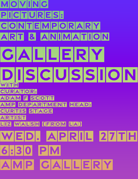 AMP Gallery Discussion Flyer