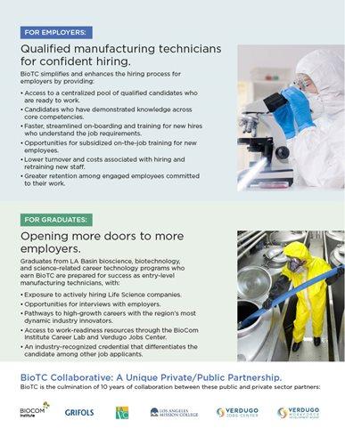 Biotech Employeers Flyer Info