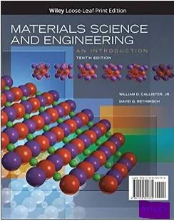 Materials Science and Engineering Cover Book