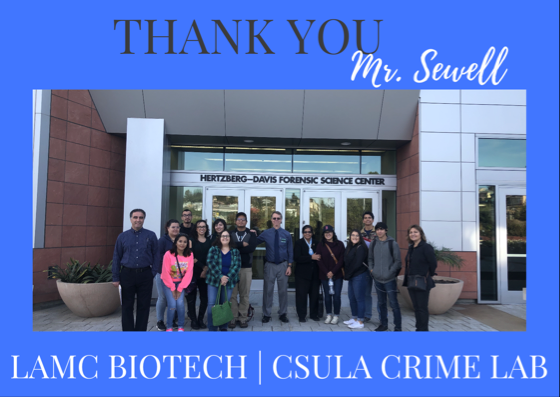 CSULA Crime Lab Students