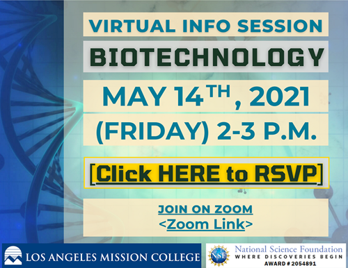 Flyer Biotech Virtual Info Session