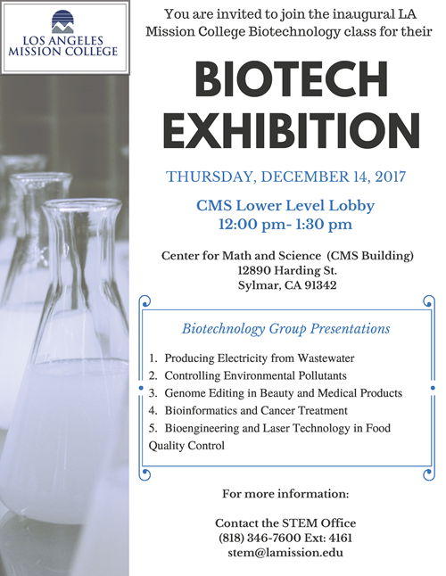 Biotech Exhibition Flyer Event