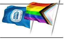 LACCD and LGBT Flags